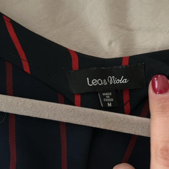 Lea & Viola cross wrap blouse. - Picture 6 of 6